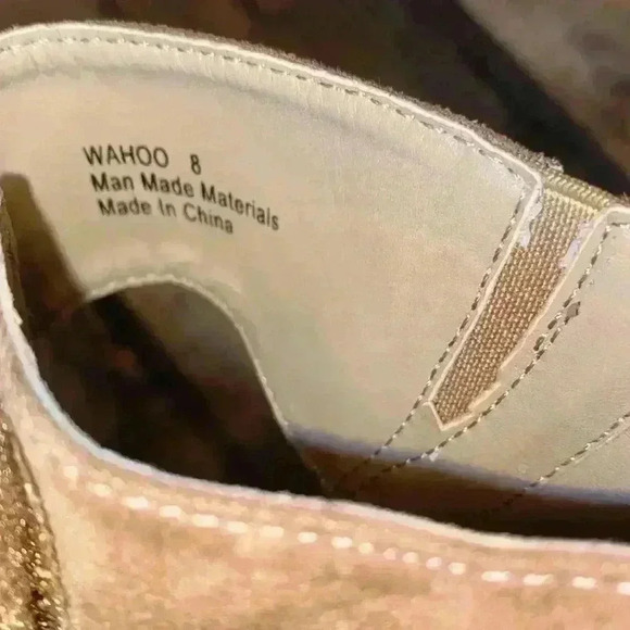 Corkys Wahoo Fringed Open toe bootie sandal size 8 - Picture 5 of 6